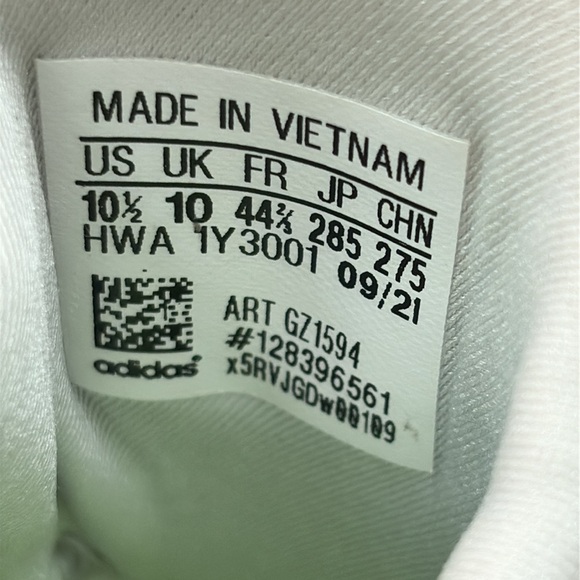 Adidas Ultraboost DNA Dash Grey Pulse Lime GZ1594 Size 10.5 - Picture 8 of 9